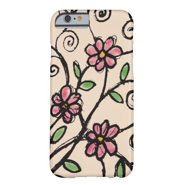 Coques Case-Mate iPhone Motif floral rustique (Dos)