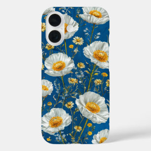 Coques iPhone 16 Motif floral vibrant