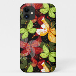 Coque iPhone 11 Motif foncé d'automne