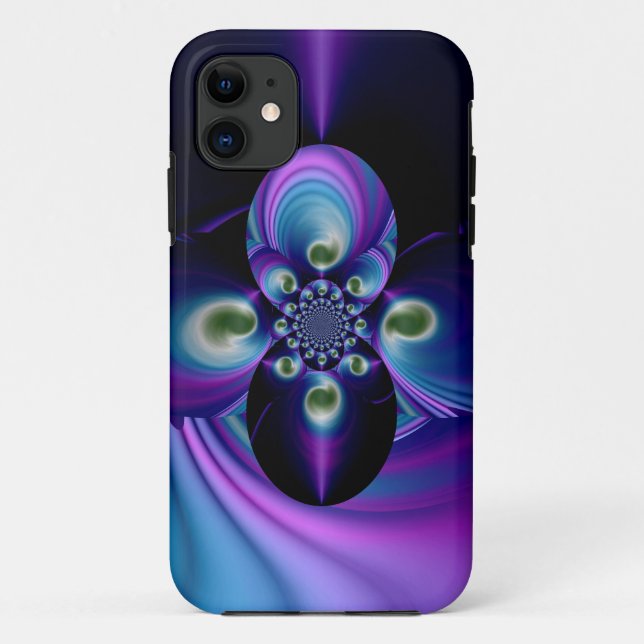 Coques Case-Mate iPhone motif fractal Abstrait 2 (Dos)