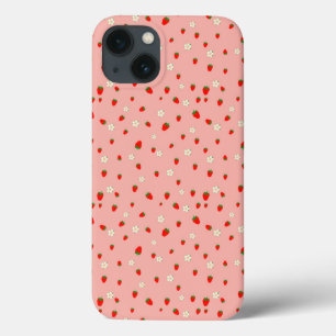Case-Mate iPhone Case Motif Fraises et Fleurs