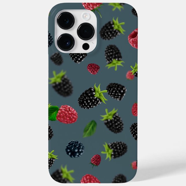 Coques Case-Mate iPhone Motif framboise 2 (Verso)