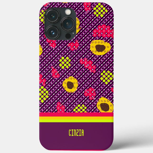 Coques Case-Mate iPhone Motif géométrique (Verso)