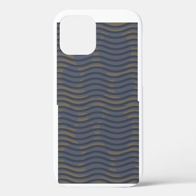 Coques Case-Mate iPhone motif géométrique abstrait moderne (Verso)