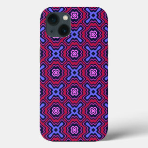 Case-Mate iPhone Case Motif géométrique arabesque en rose vibrant