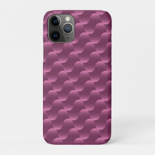 Case-Mate iPhone Case Motif Géométrique avec Cercles Magenta Radiaux