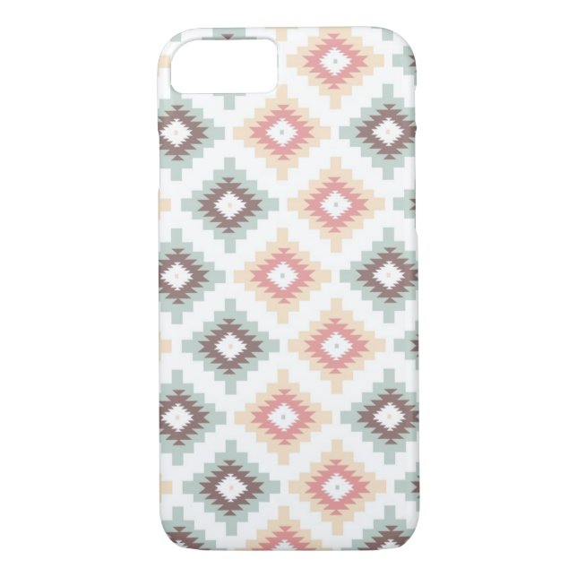 Coques Case-Mate iPhone Motif géométrique dans le style aztèque (Dos)