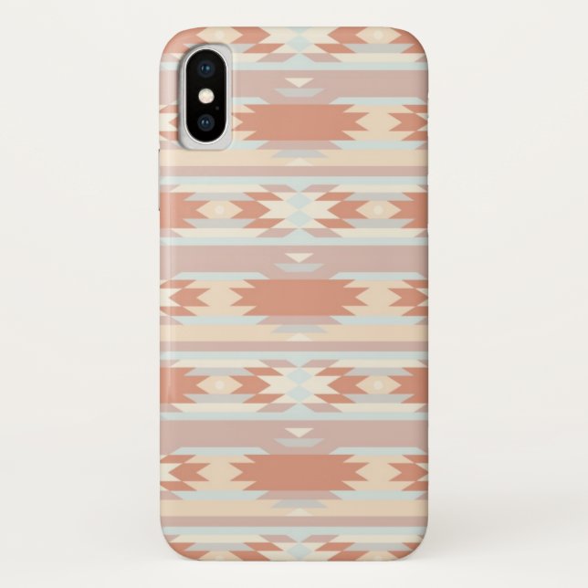Coques Case-Mate iPhone Motif géométrique dans le style aztèque 3 (Dos)