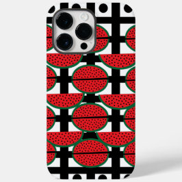 Coque Pour Pour iPhone 14 Pro Max Motif géométrique de la pastèque Fruit d'été