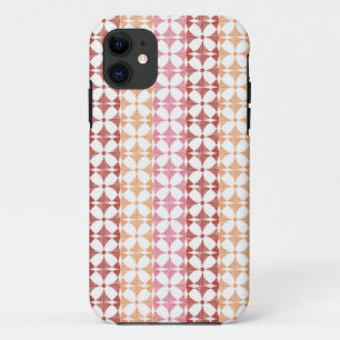 Case-Mate iPhone Case motif géométrique des rayures rouges ikat