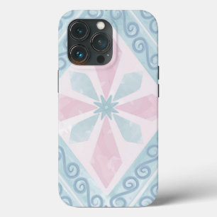 Case-Mate iPhone Case Motif Géométrique Diamant Bleu