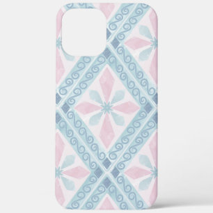 Case-Mate iPhone Case Motif géométrique diamant bleu
