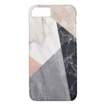 Motif géométrique en marbre