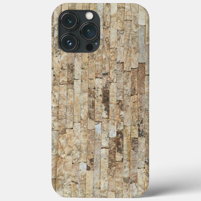 Coques Case-Mate iPhone Motif géométrique en pierre (Verso)