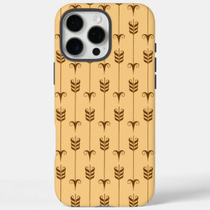 Coques iPhone 16 Pro Max Motif géométrique Flèche d'or