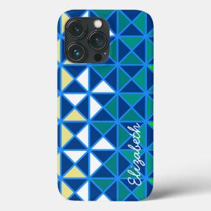 Case-Mate iPhone Case Motif géométrique moderne Carré rétro