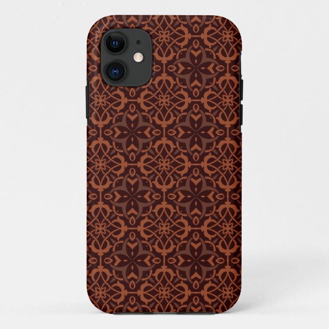 Coques Case-Mate iPhone Motif géométrique moderne ethnique (Dos)