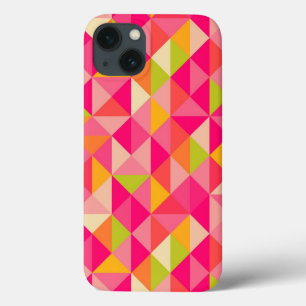 iPhone 13 Case Motif géométrique triangles