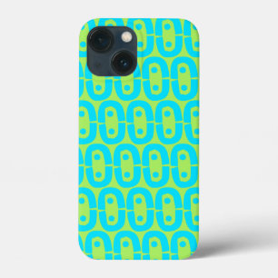 Case-Mate iPhone Case Motif géométrique turquoise et vert lime