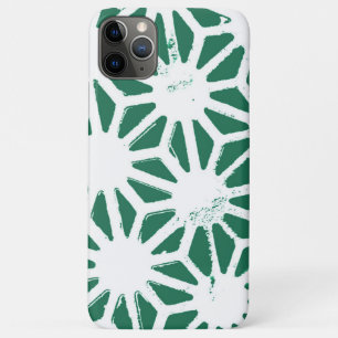 Case-Mate iPhone Case Motif géométrique vert et blanc