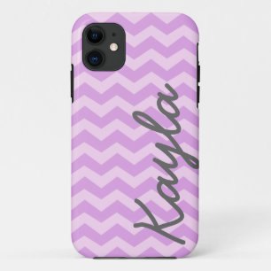 Etui iPhone Case-Mate Motif Girly pourpre et rose personnalisé de