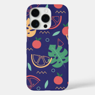 Coques iPhone 16 Pro Motif graphique tropical d'été