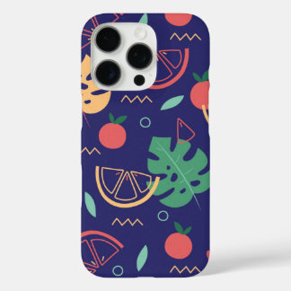 Coques iPhone 16 Pro Motif graphique tropical d'été