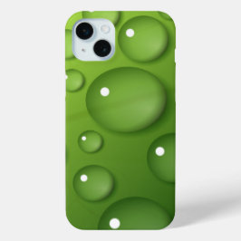 Coque iPhone 15 Mini Motif Green Raindrop