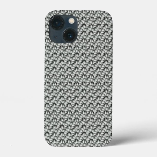 Coques Case-Mate iPhone motif gris Abstrait (Verso)