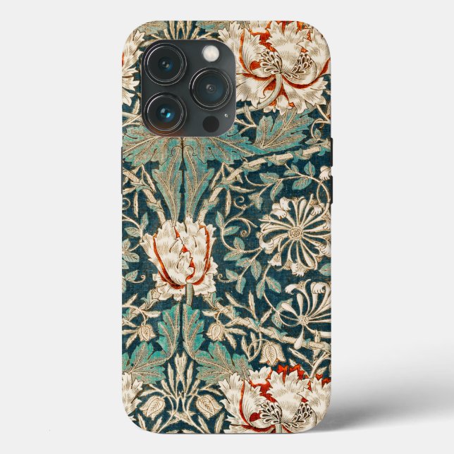 Coques Case-Mate iPhone Motif Honeysuckle - Design de William Morris (Verso)