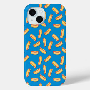 Coque Pour iPhone 15 Motif Hotdogs de restauration rapide