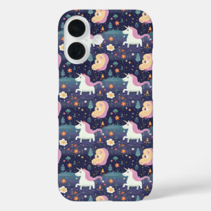 Coques iPhone 16 Motif Imaginaire Unicorn