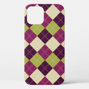 Case-Mate iPhone Case Motif Jacquard sans couture. Formes de diamant arr