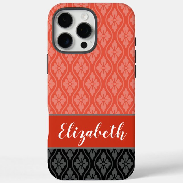 Coques Case-Mate iPhone Motif japonais traditionnel rouge Tatewaku (Verso)