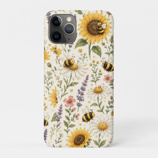 Case-Mate iPhone Case Motif joli bourdon et fleurs sauvages
