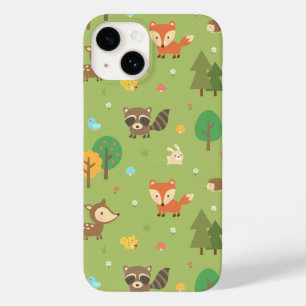 Coques Pour iPhone Motif joli d'animaux de la forêt