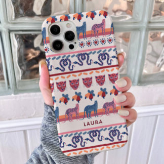 Coques iPhone 16 Pro Motif Leopard rose mignonne tendance sur mesure