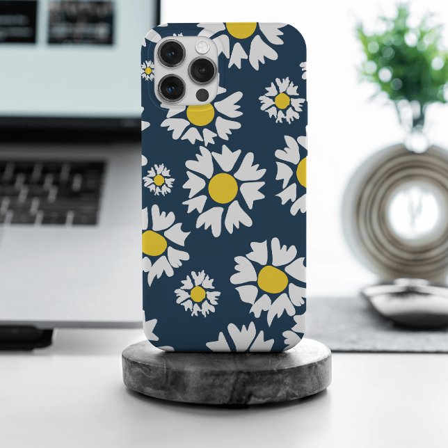 Coques Case-Mate iPhone Motif marguerrier, motif floral, marguerites blanc (Créateur téléchargé)