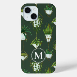 Coque Pour iPhone 15 Motif ménager à accrochage géométrique