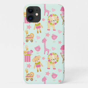 Case-Mate iPhone Case Motif mignon avec Animaux et Jouets heureux