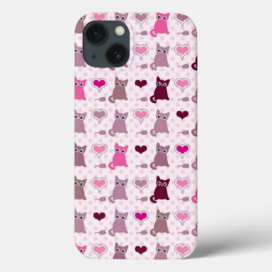 Coques Pour iPhone Motif mignon de filles de chaton