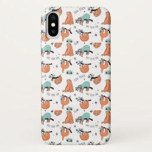 Coque Case-Mate Pour iPhone Motif mignon de paresse