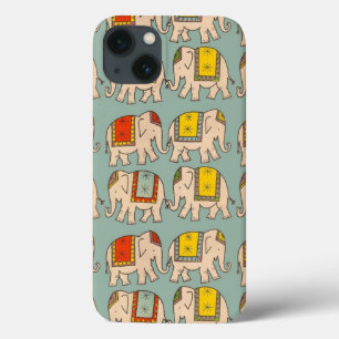 Coques Pour iPhone Motif mignon d'éléphant d'éléphants de cirque de