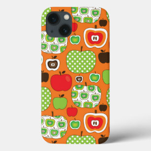 Coques Pour iPhone Motif mignon d'illustration de pomme