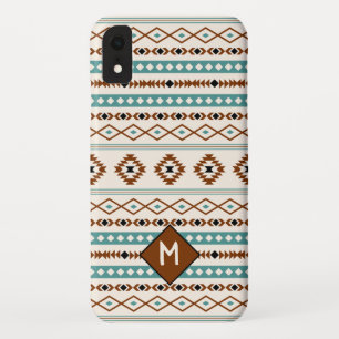 Case-Mate iPhone Case Motif Mixte Aztec Turquoise Ter Blk Cr (Personnali