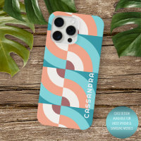 Motif Mod Mauve Mauve Taupe Retro