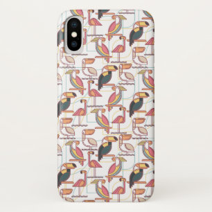 Coques Pour iPhone Motif moderne avec les oiseaux tropicaux