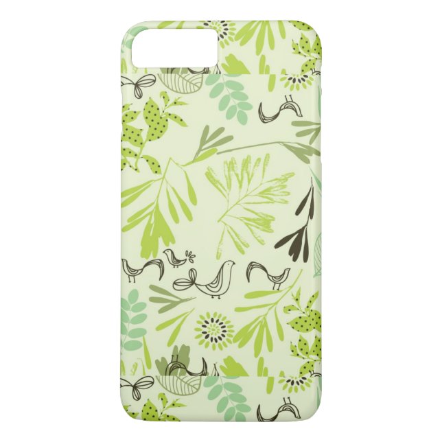 Coques Case-Mate iPhone motif montrant de petits oiseaux de bébé (Dos)