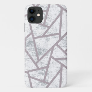 Case-Mate iPhone Case Motif mosaïque gris pâle