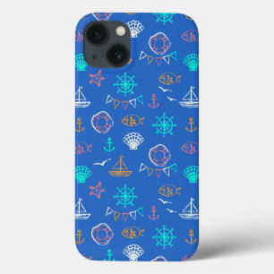 Case-Mate iPhone Case Motif nautique 1 de dessin de craie
